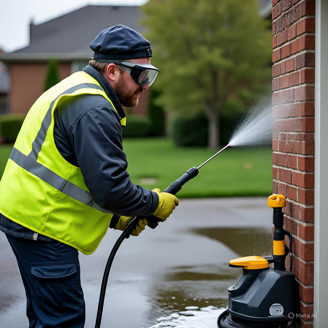 Outdoor Pressure Washing